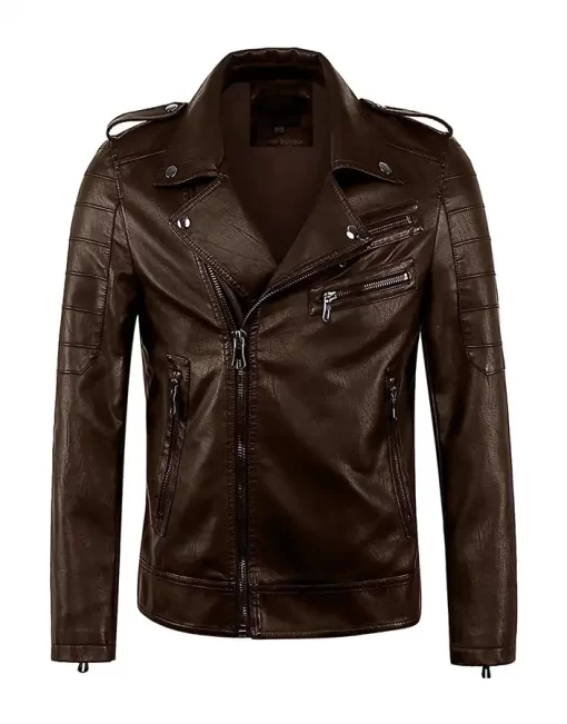mens-asymmetric-zipper-coffee-brown-faux-leather-jacket