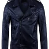 mens-asymmetric-zipper-dark-blue-faux-leather-jacket