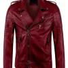 mens-asymmetric-zipper-maroon-faux-leather-jacket
