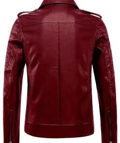 mens-asymmetric-zipper-maroon-faux-leather-jacket