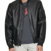 mens-black-faux-leather-varsity-bomber-jacket