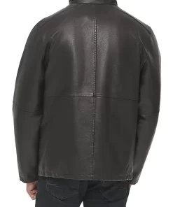 mens-cafe-racer-black-faux-leather-jacket