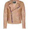 mens-camel-biker-faux-leather-jacket