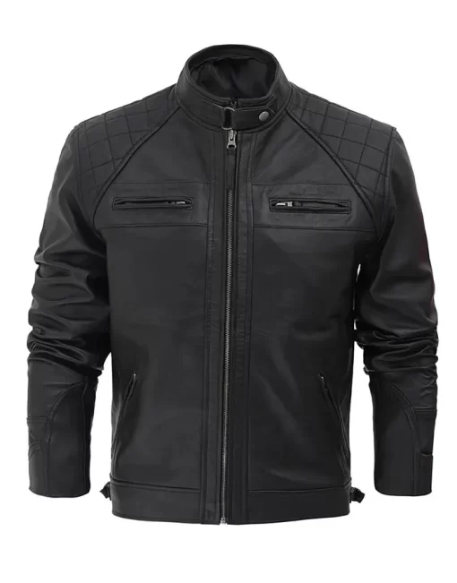 mens-distressed-black-motorcycle-faux-leather-jacket