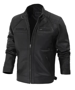 mens-distressed-black-motorcycle-faux-leather-jacket