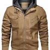 mens-khaki-faux-leather-jacket-with-removable-hood