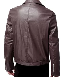 mens-long-sleeve-brown-faux-leather-jacket