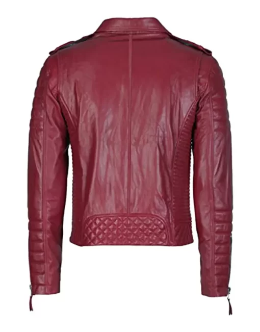 mens-maroon-biker-faux-leather-jacket