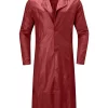mens-red-faux-leather-long-coat