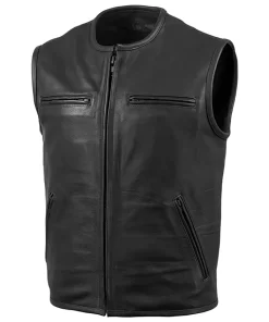 mens-standard-black-faux-leather-vest