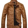 mens-vintage-brown-faux-leather-jacket