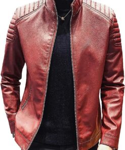 slim-fit-maroon-faux-leather-jacket-mens