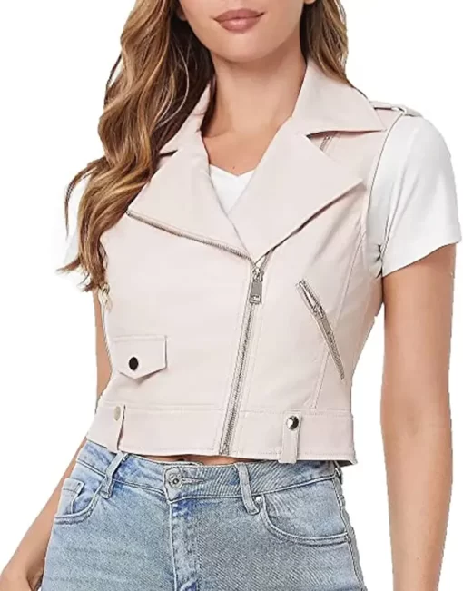 womens-beige-faux-leather-moto-vest