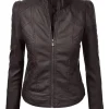 womens-black-faux-leather-jacket
