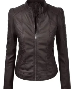 womens-black-faux-leather-jacket