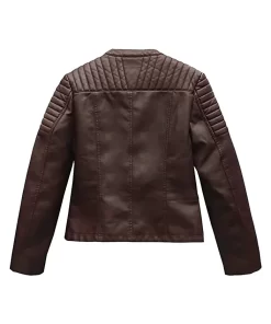 womens-brown-faux-leather-biker-jacket