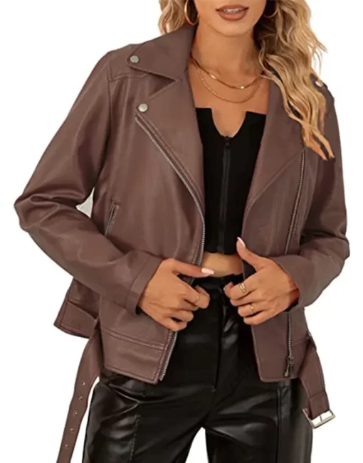 chocolate-brown-faux-leather-jacket