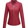 womens-classic-maroon-faux-leather-jacket