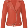 womens-classic-orange-faux-leather-moto-jacket