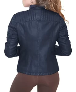 navy-blue-faux-leather-jacket