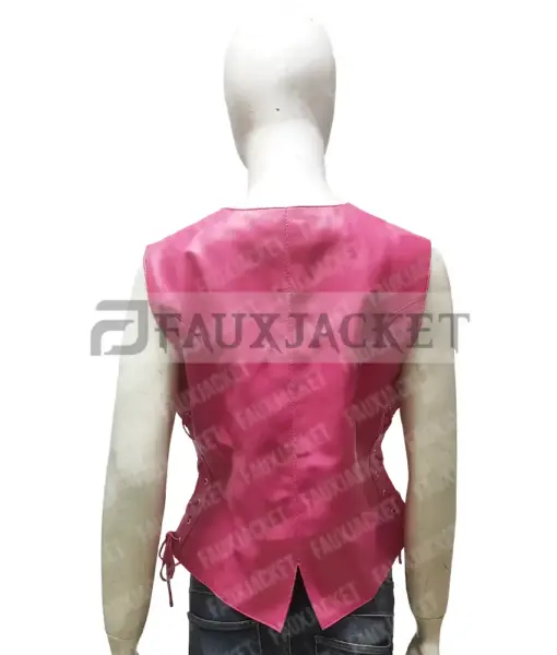 womens-pink-faux-leather-biker-vest
