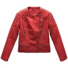 womens-red-faux-leather-biker-jacket