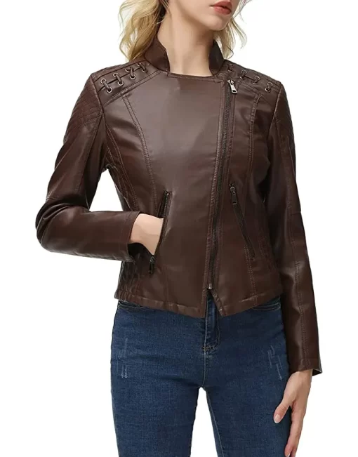 womens-string-quilted-shoulder-brown-faux-leather-jacket