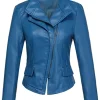 womens-stylish-blue-faux-leather-jacket