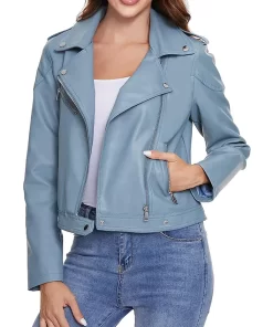 womens-vegan-light-blue-faux-leather-jacket