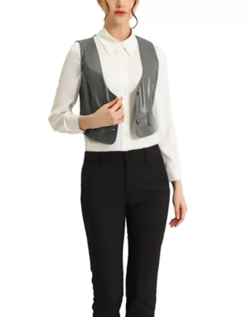 womens-versatile-racerback-gray-faux-leather-vest