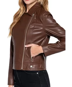 brown-faux-leather-biker-jacket-for-women