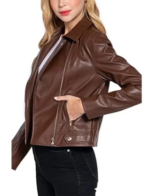 brown-faux-leather-biker-jacket-for-women