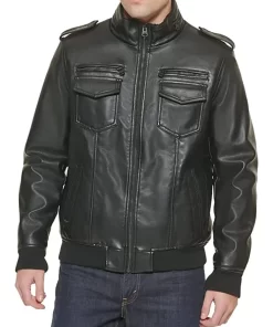 mens-aviator-black-faux-leather-sherpa-jacket