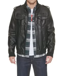 mens-aviator-black-faux-leather-sherpa-jacket