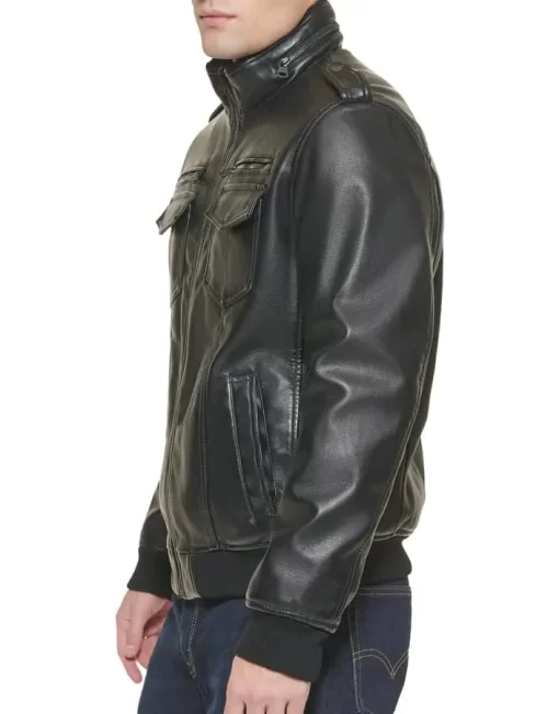 mens-aviator-black-faux-leather-sherpa-jacket