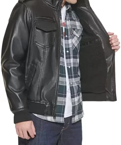 mens-aviator-black-faux-leather-sherpa-jacket