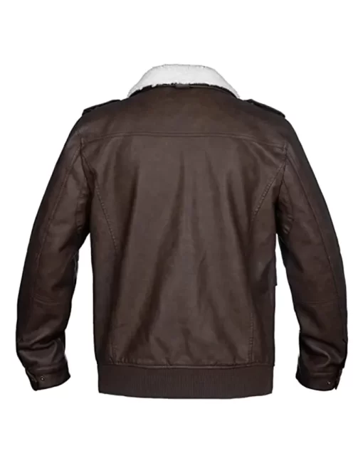 mens-brown-faux-leather-jacket-with-fur-collar