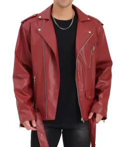 faux-burgundy-leather-jacket