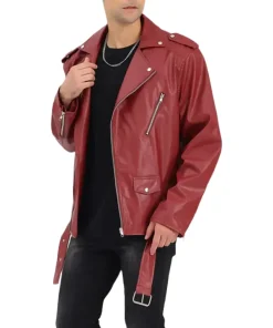 mens-burgundy-faux-leather-jacket