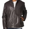 mens-casual-brown-faux-leather-jacket
