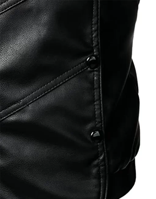 mens-fashionable-black-faux-leather-jacket