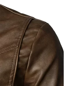 mens-fashionable-brown-faux-leather-jacket