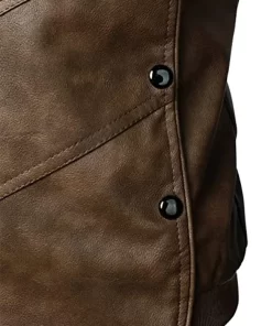 mens-fashionable-brown-faux-leather-jacket