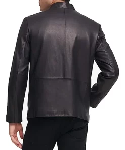 mens-modern-black-faux-leather-racer-jacket