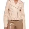 womens-beige-faux-leather-belted-motorcycle-jacket