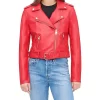 womens-belted-red-faux-leather-jacket