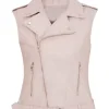 womens-biker-light-pink-faux-leather-vest