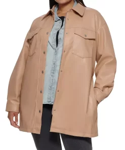 womens-biscotti-faux-leather-belted-shirt-jacket