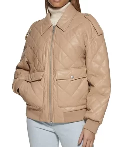 womens-biscotti-faux-leather-diamond-quilt-bomber-jacket