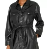 womens-black-faux-leather-belted-shirt-jacket